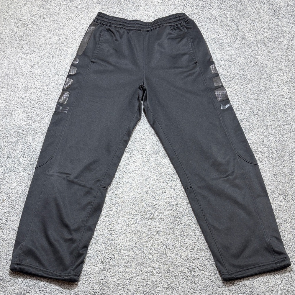 Nike Youth XL Elite Dri-Fit Charcoal Black Sweat/jogging Pants